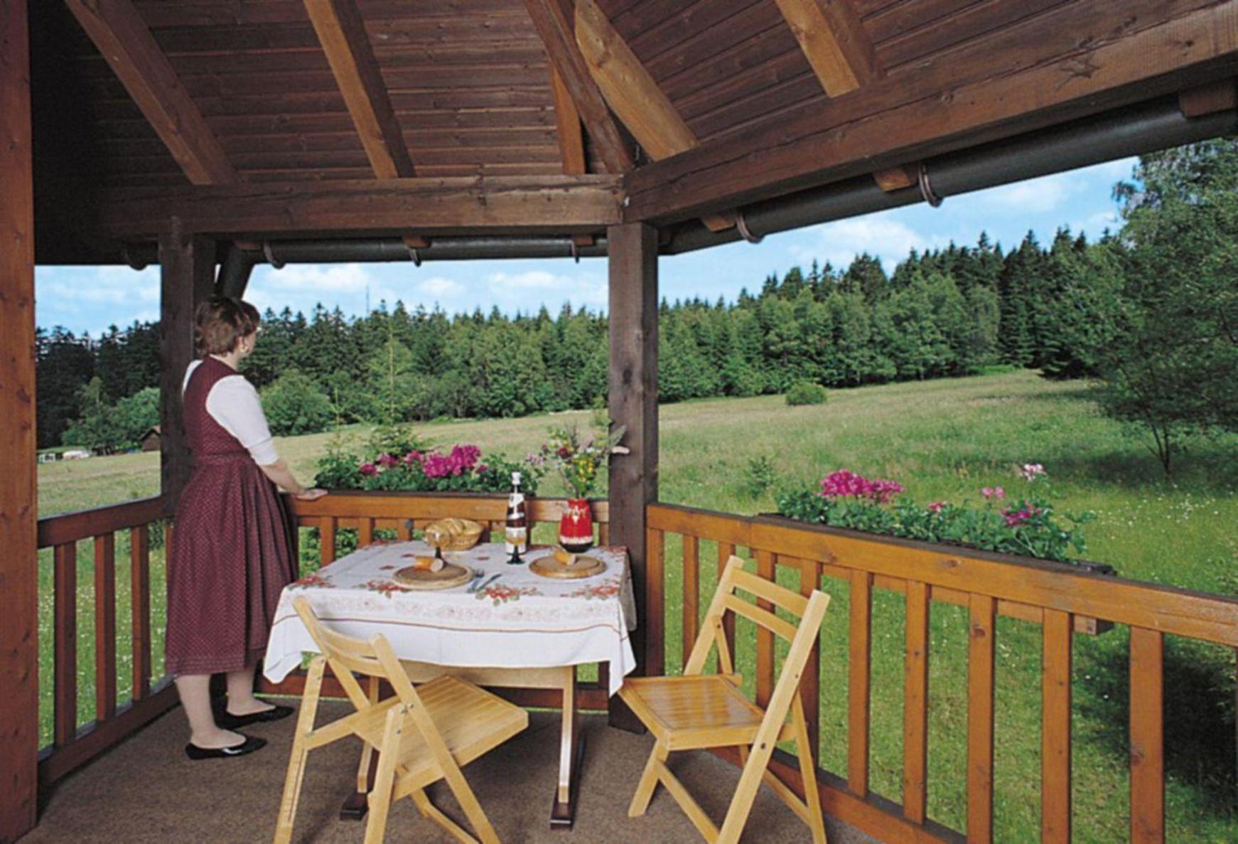 Ferienwohnungen Landhaus Tannenhof Bischofsgrün Exterior foto